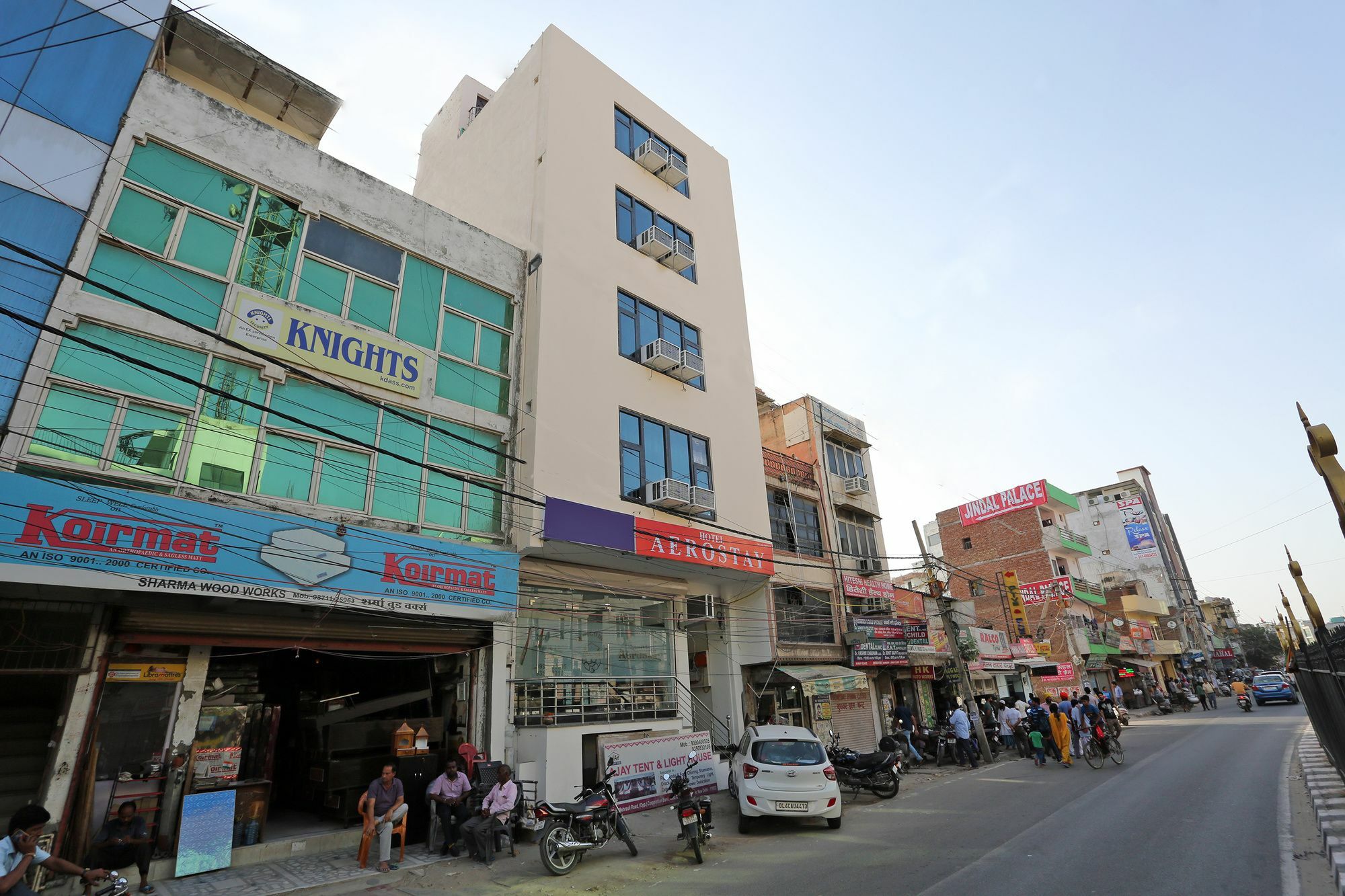 Hotel Aero Stay Samalkha Exterior foto